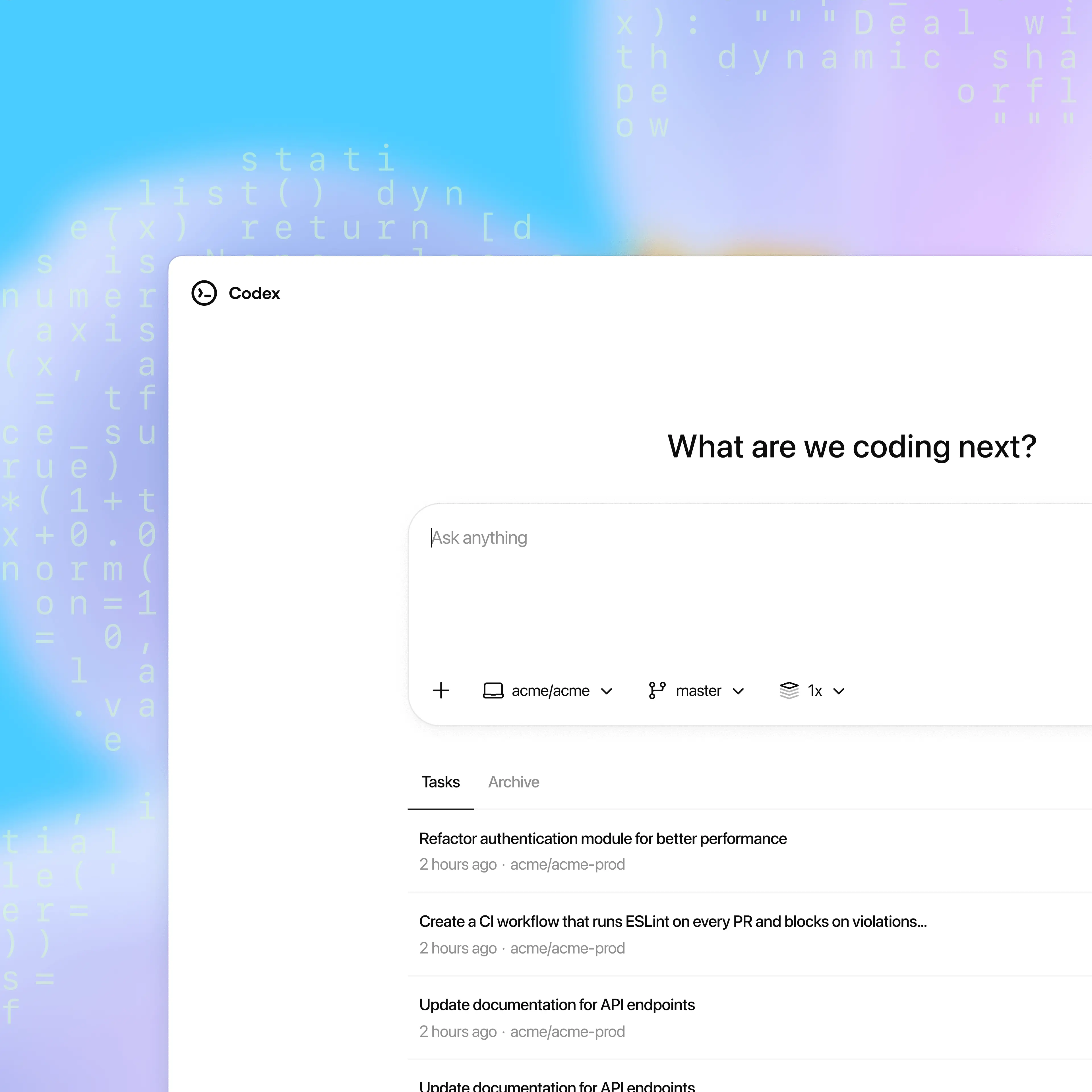 Codex Cloud